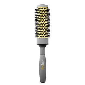 Drybar Half Pint Small 1.75” Ceramic yellow and gray brush NIB